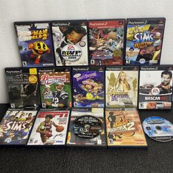Please Read View Pictures - PlayStation 2 & 1 Video games Kingdom Hearts Tekken & More