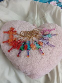 Different Dragons 2D New Keyrings