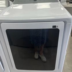 SAMSUNG 27” 7.4 CU FT SMART ELECTRIC DRYERW STEAMSANITIZE+