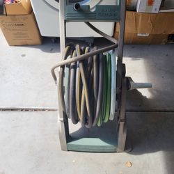 Ames Easy Reel Caddy And Hoses