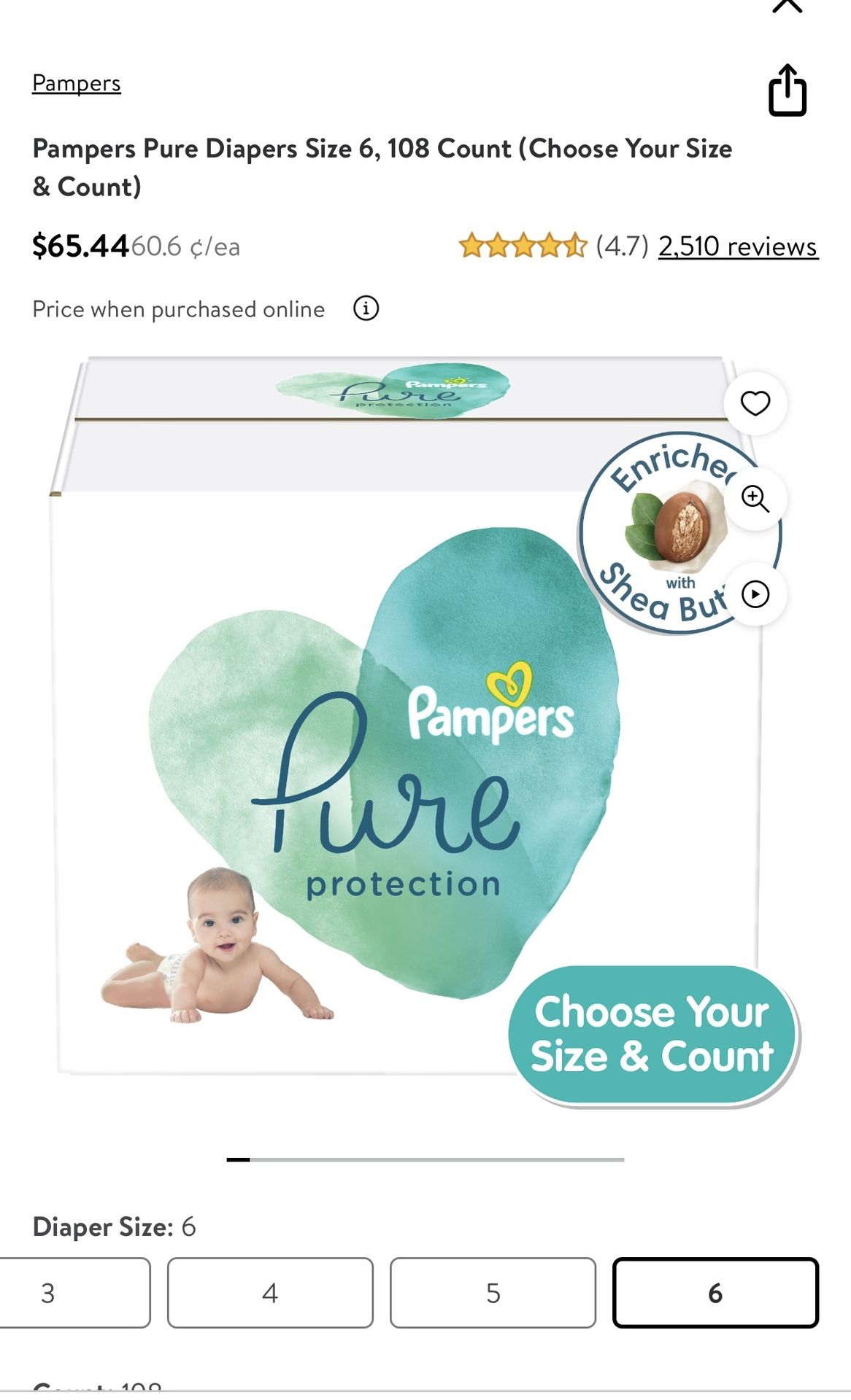 Pampers Puré Protection