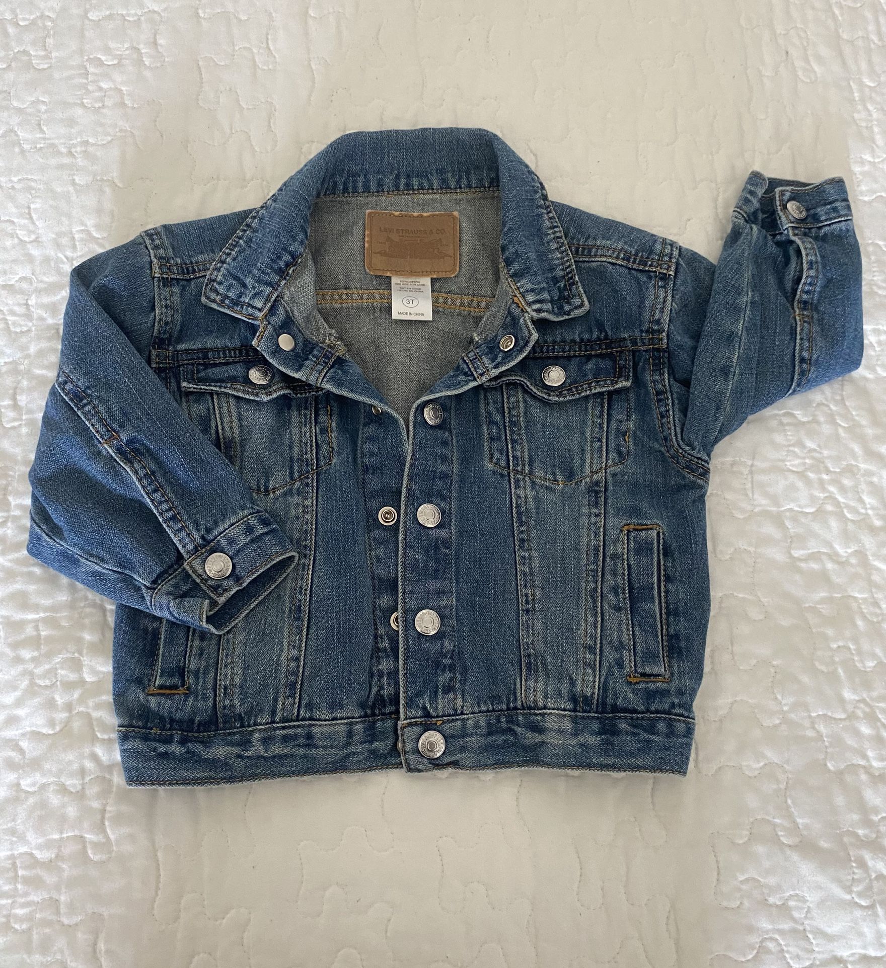 Levis Girls Denim Jacket Size 3T