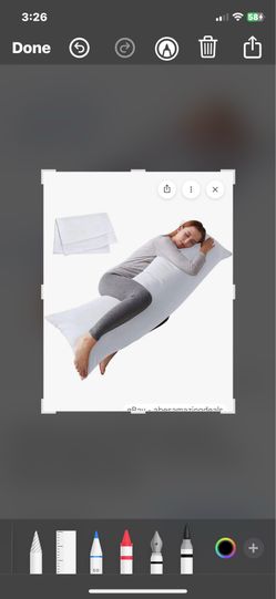 Pillow - Brand New 20x54 Super Comfy Full Body Pillow Vacuum Sealed