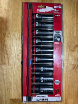 Milwaukee shockwave impact duty 1/2