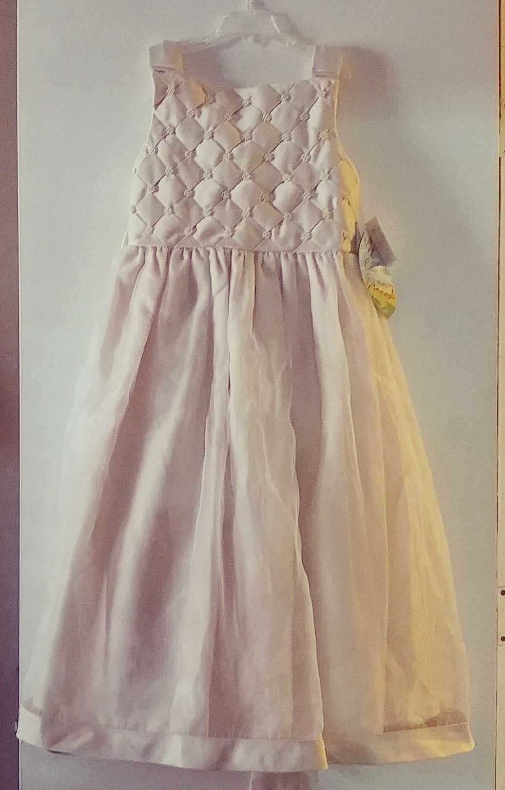 Ivory flower girl dress size 12 (brand new)