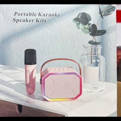 Karaoke Machine/bluetooth Speaker 