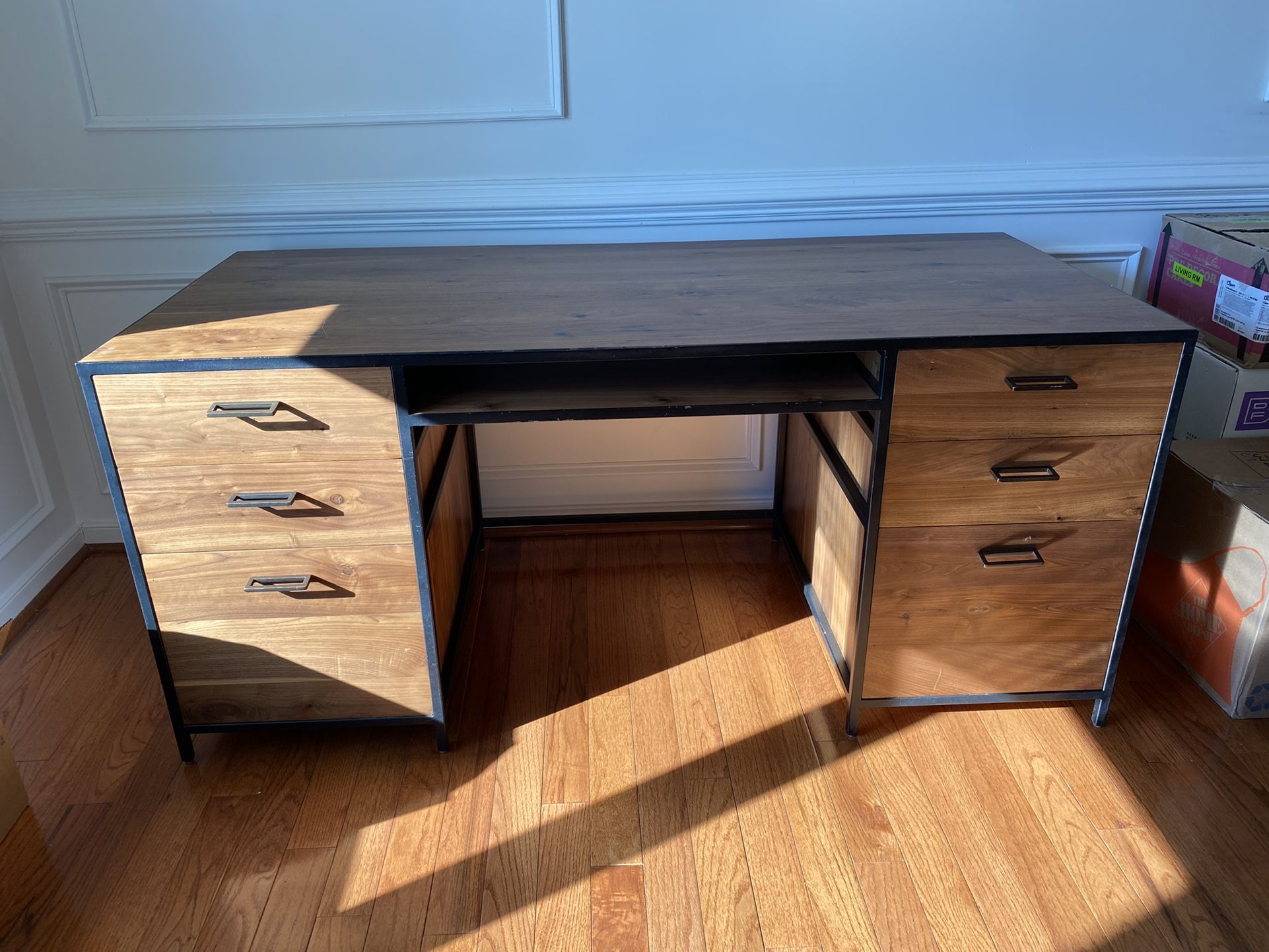 Crate And Barrel Executive Desk