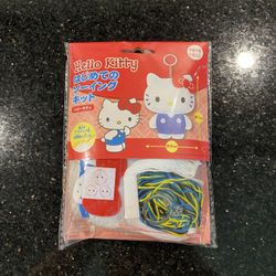 Japan Sanrio Hello Kitty Beginner Craft Kit Plush Mascot Keychain Sewing Set