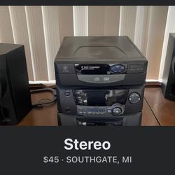 5 Disc Stereo System 