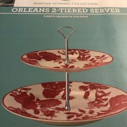2-tiered plate server