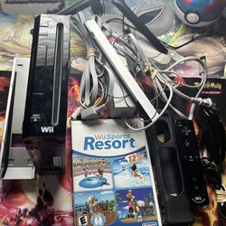 Nintendo Wii Bundle Includes Console, Wii Sports Tested and Works!Fast Shipping!