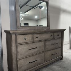 Dresser with Mirror