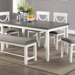 Dining Table Set With Bench