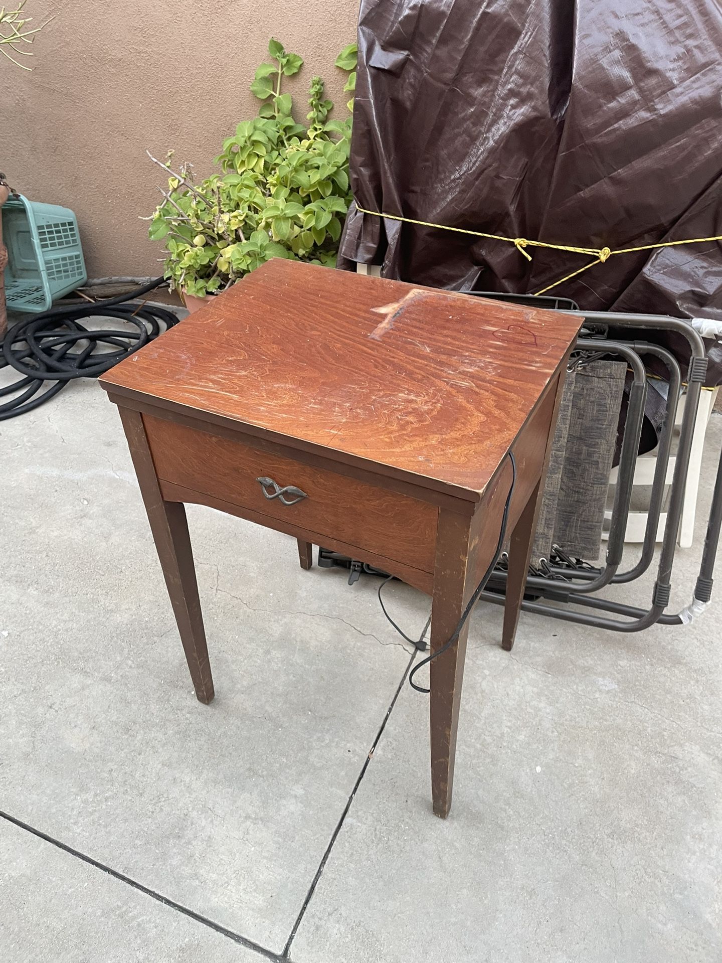 Sears Kenmore Sewing Machine Table