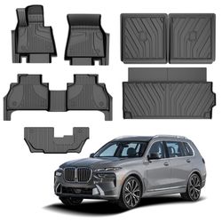 BMW X7 All Weather Floor Mats + Cargo Liner + Backrest Mats (2019–2026)
