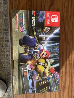 Nintendo switch mario kart deluxe with extras
