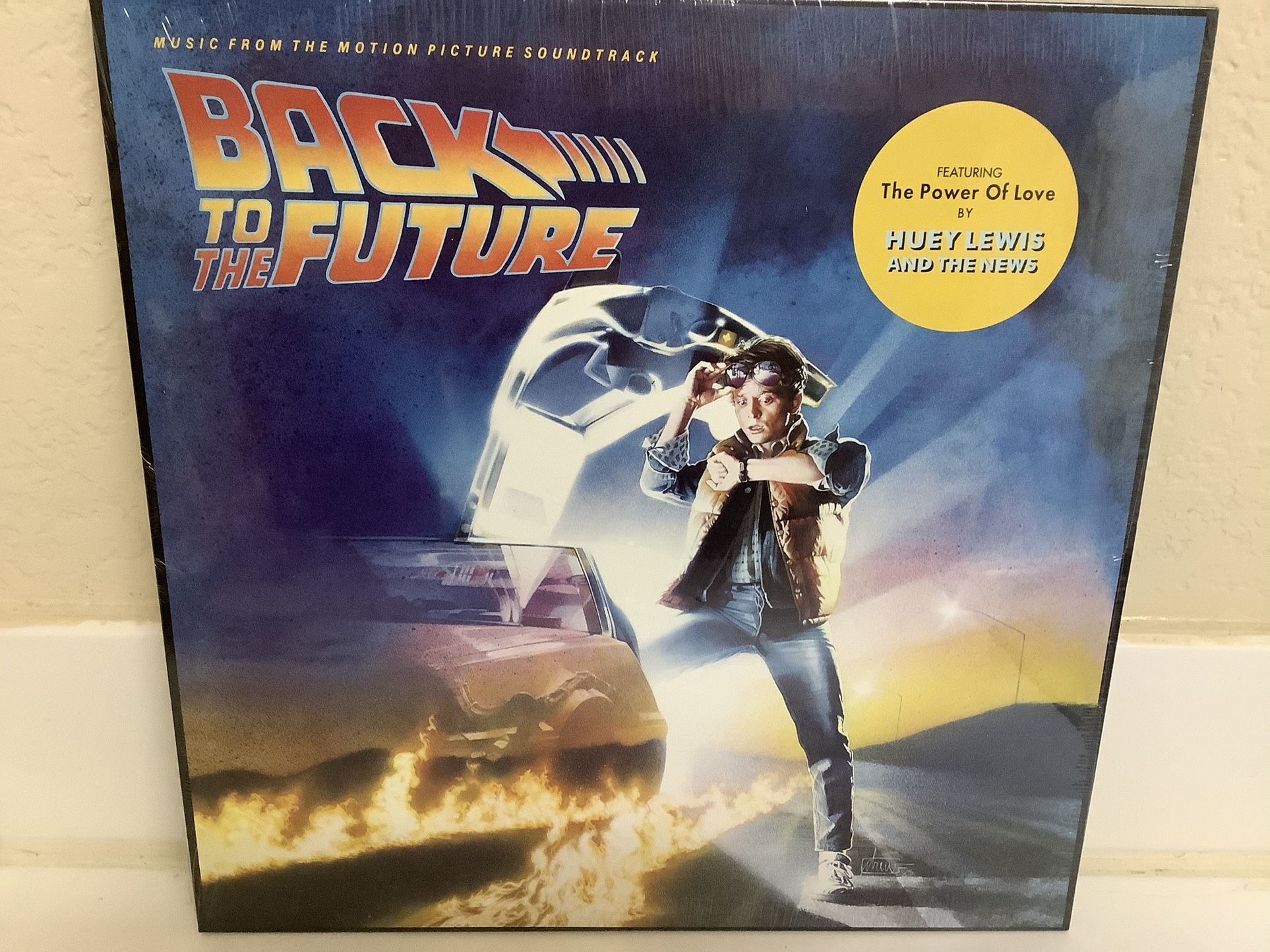 BACK TO THE FUTURE Record - Huey Lewis & The News - 80’s Movie Soundtrack Vinyl - New!