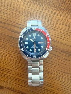 Seiko Prospex Turtle Pepsi watch