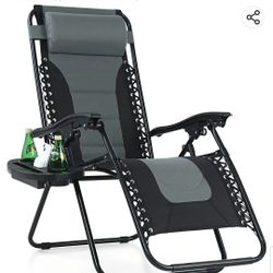 Padded Gravity Chair Grey