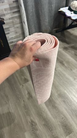 Pink yoga mat