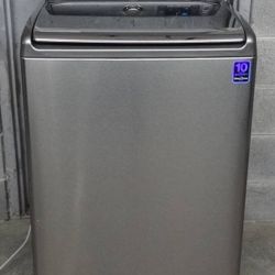 Samsung 27" Top Load Washer W/ VRT Plus (5.0 cu. ft.) - Stainless Platinum - WA50F9A7DSP