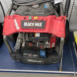 Black max pressure washer