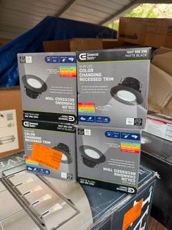 Commercial Electric 4in Slim LED Color Changing Recessed Trim