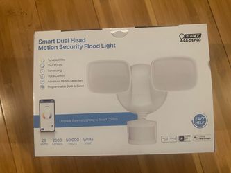 Smart Dual Head Motion Security Flood Light