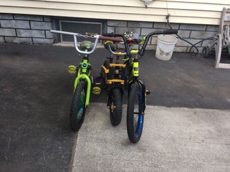 Kids bikes.