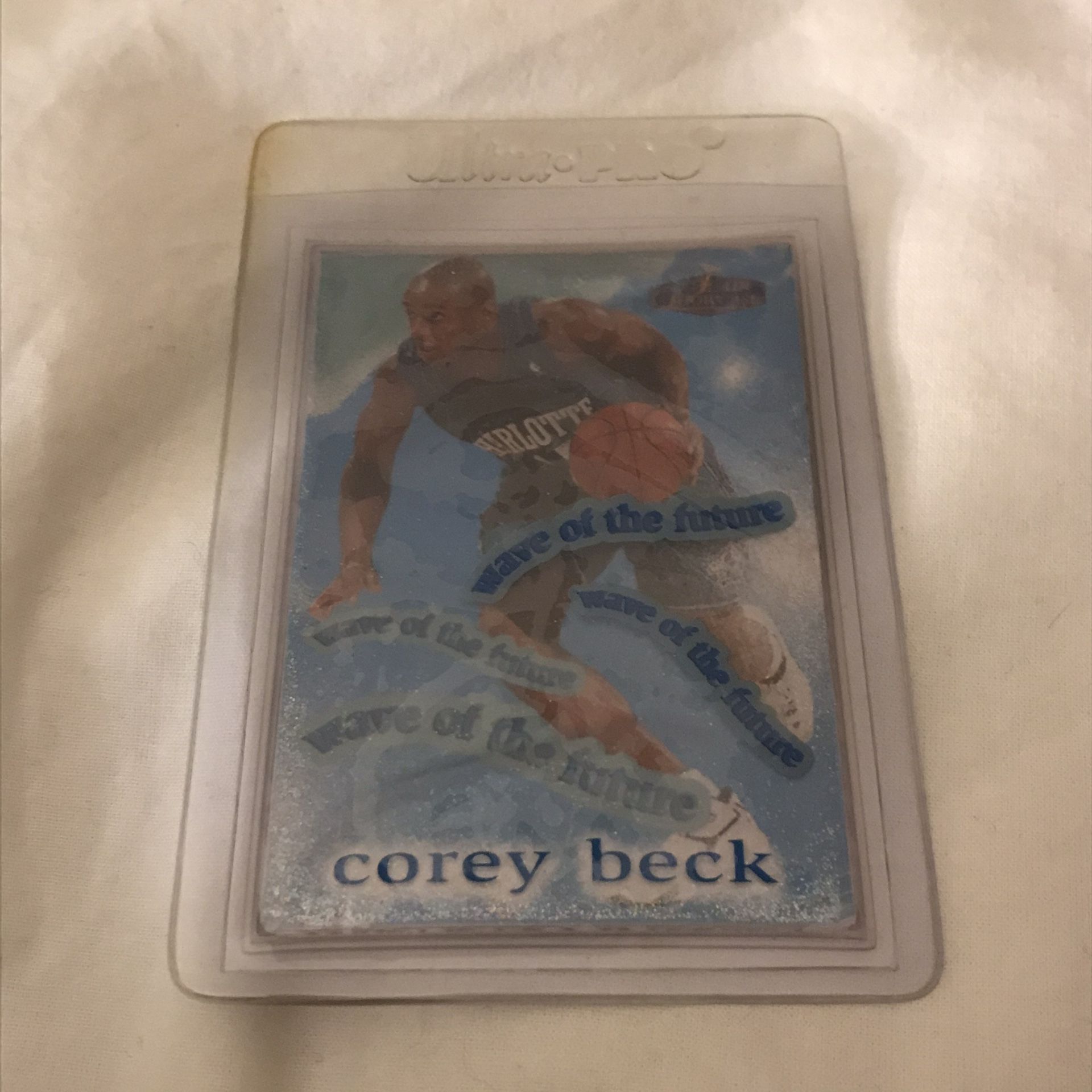 Corey Beck Flair Showcase Wave of the Future Card