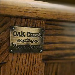 Vintage Oak Roll Top Desk