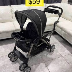 Graco Baby And Kid Double Stroller, Foldable, Recliner/ Coche Doble Nino Y Bebe
