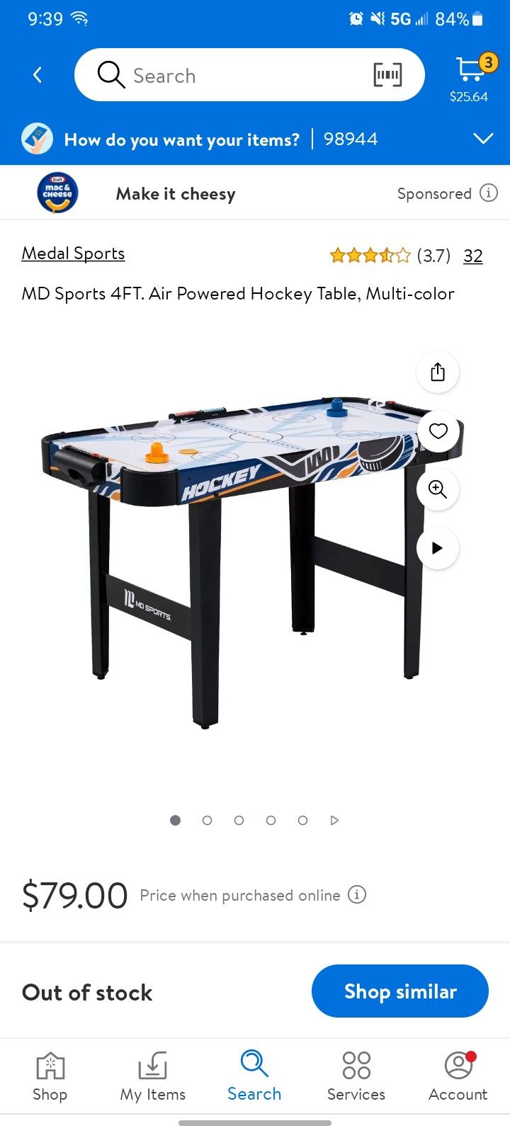 Air Hockey Table 