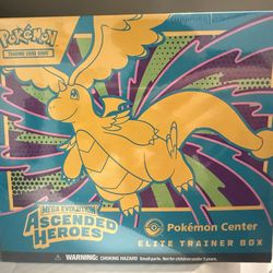 POKEMON CENTER EXCLUSIVE ASCENDED HEROES ETB CARDS