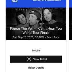 Pierce The Veil Petco Park 