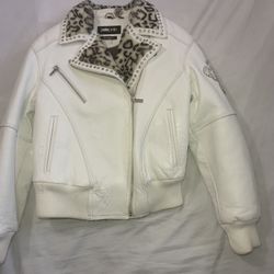 Pelle pelle women’s biker white jacket 🔥