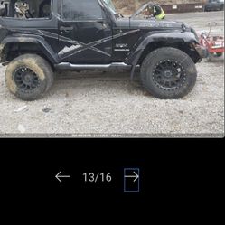 2012 Jeep Wrangler 3.6 Only Parts 