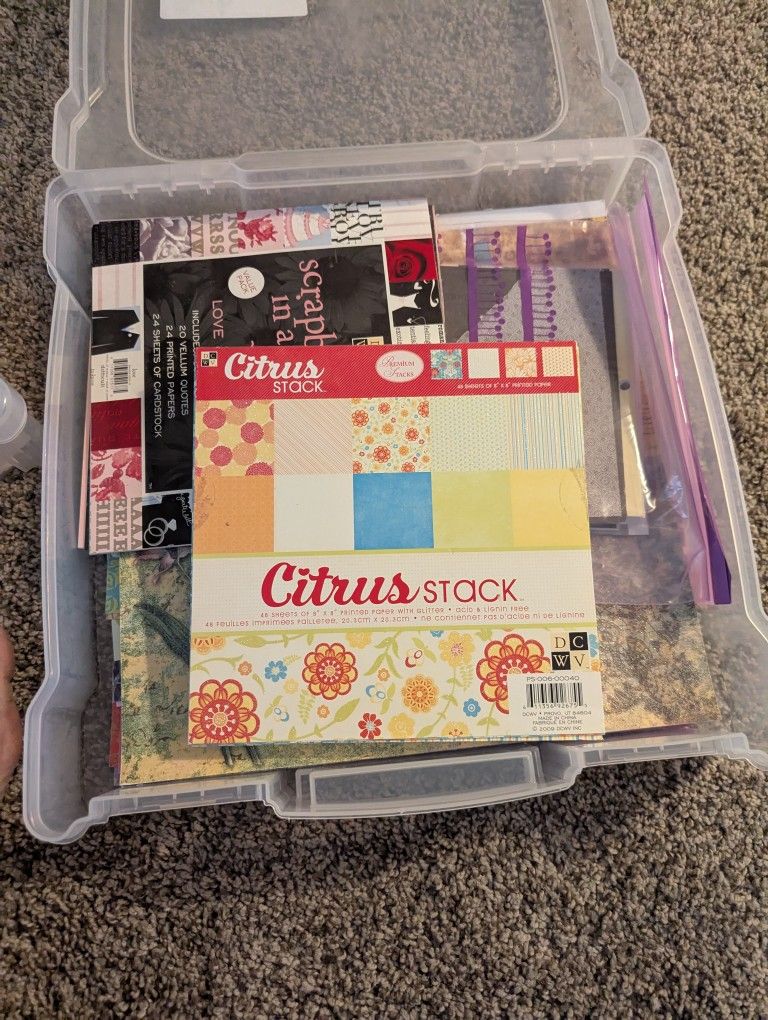3 Boxes Of Craft Paper