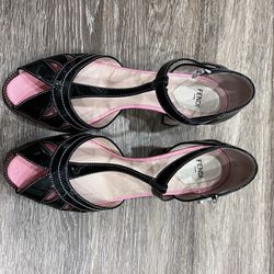 Fendi black\pink Heels Size 40