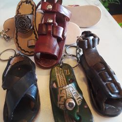keychains mexican handmade leather
