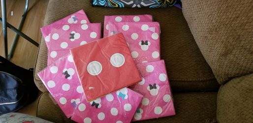 Minnie mouse napkins