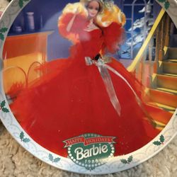 BARBIE 1988 Happy Holiday Collector Plate