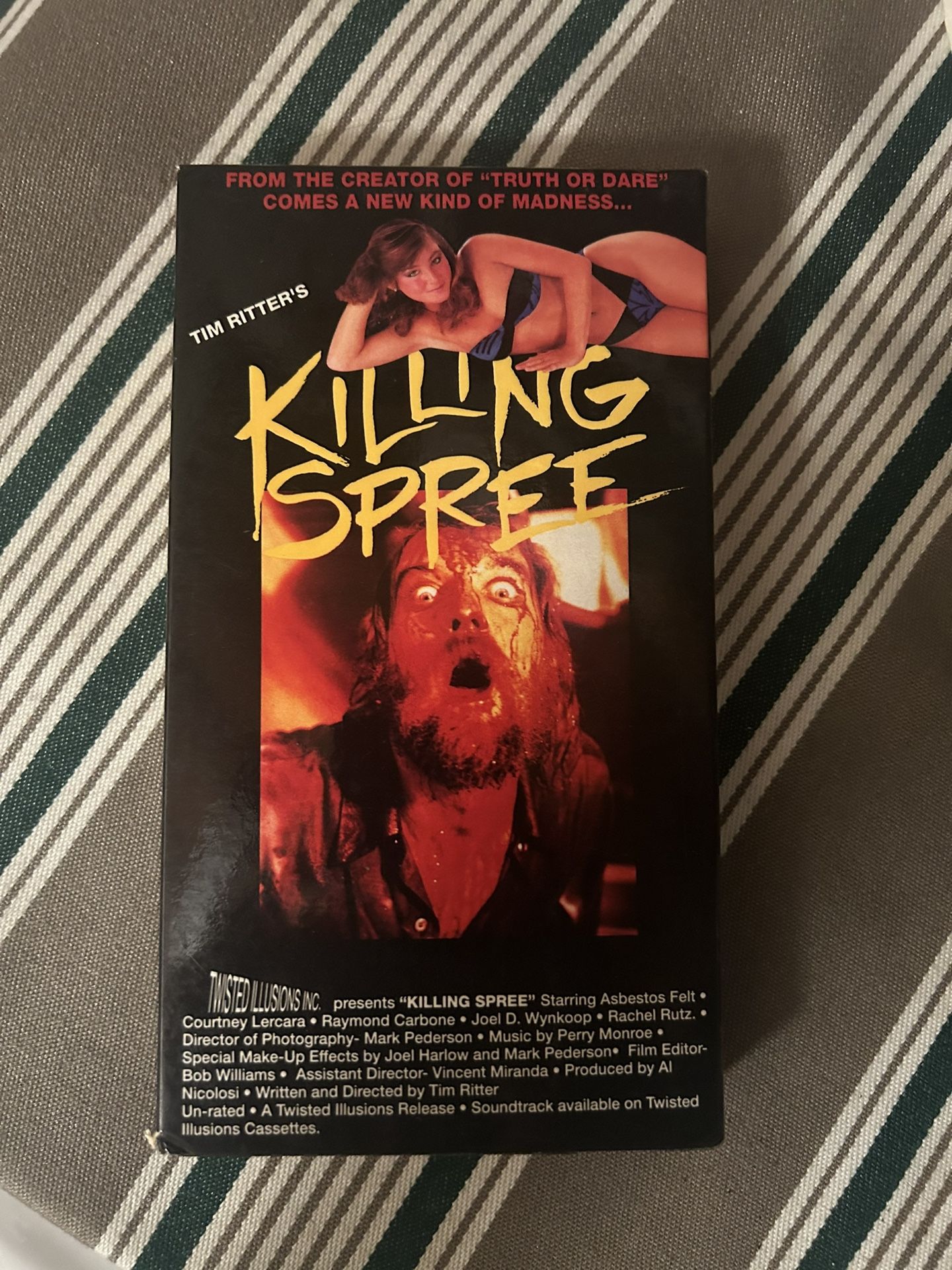 Killing Spree VHS (SOV Horror)
