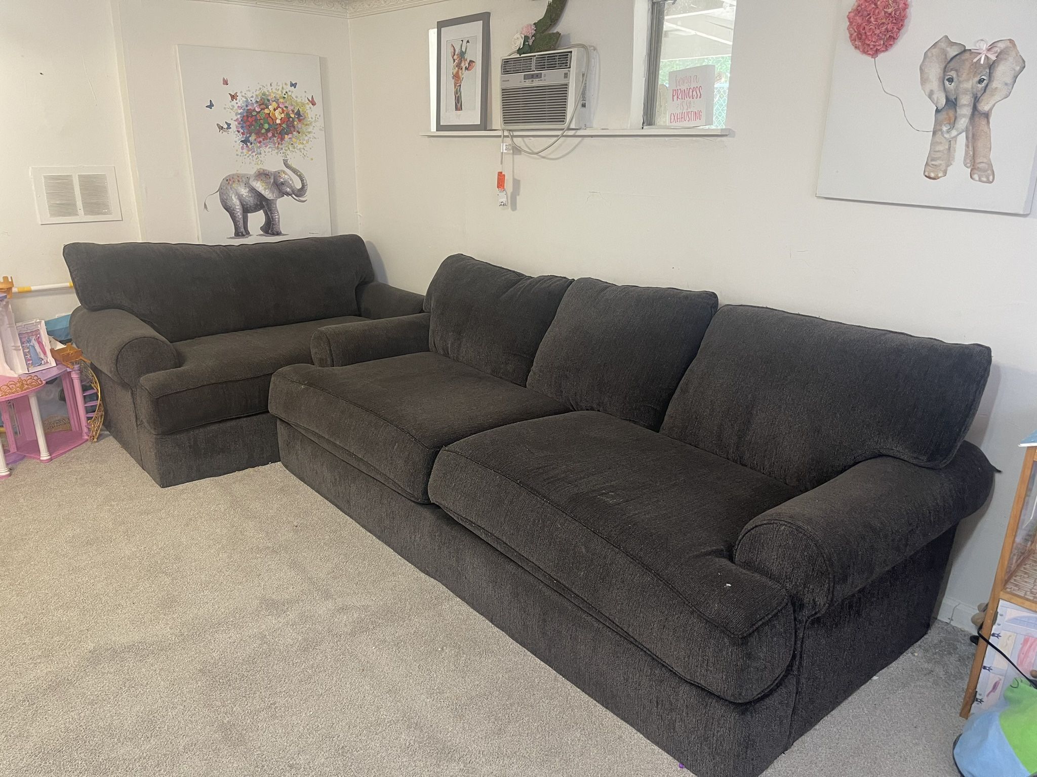 Dark Gray Couch