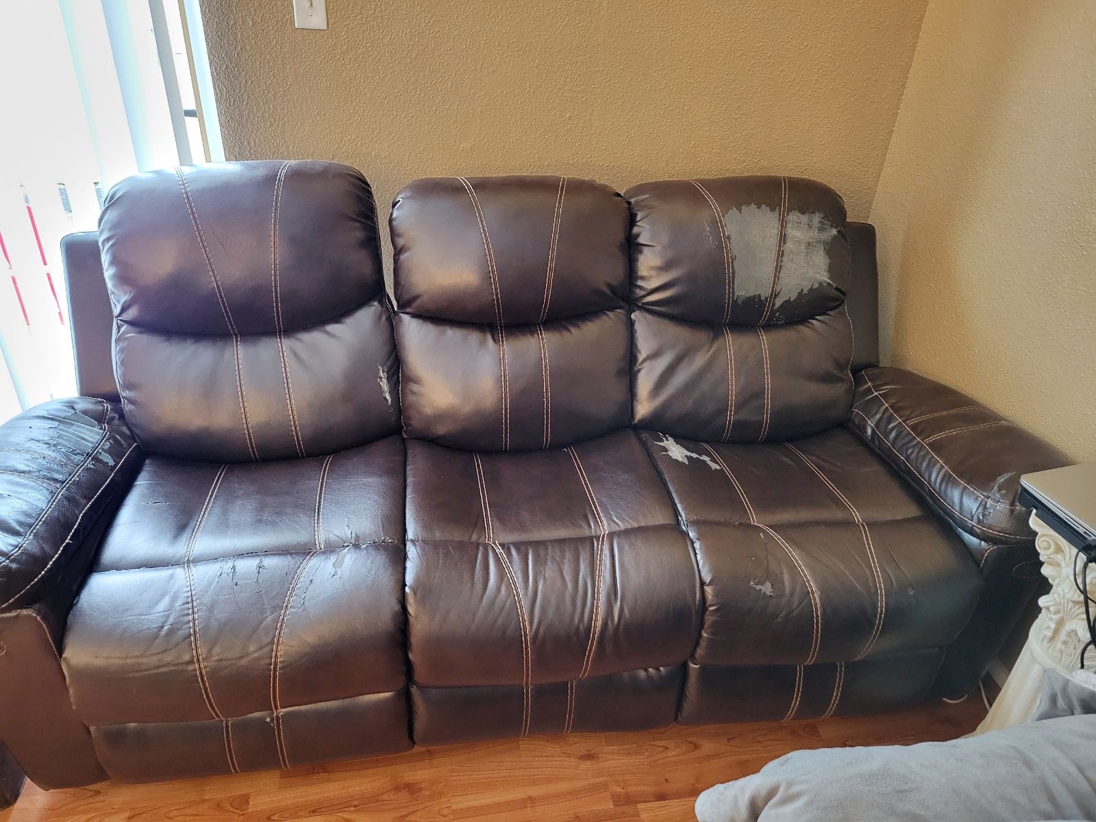 Recliner Couch & Recliner chair 