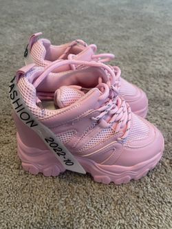 A Beautiful Wedge Sneakers