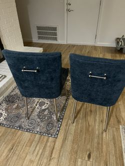 Living Room Chairs (the Blue)