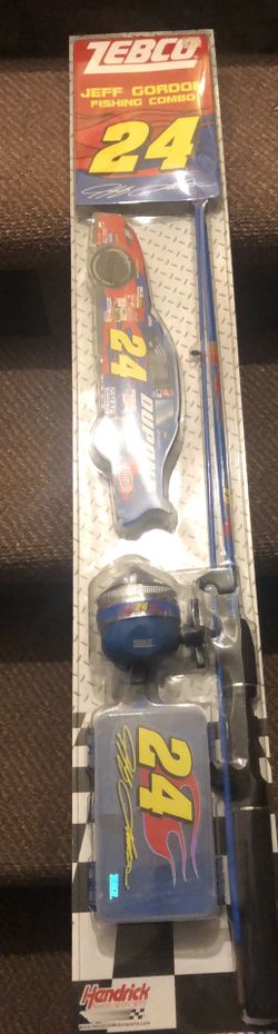 jeff gordon kids fishing pole 🎣