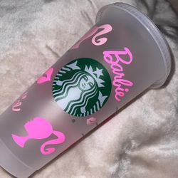 Barbie Starbucks Cup