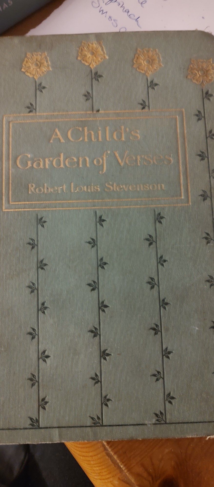 Book Robert Lewis Stevenson CHILD'S GARDEN of VERSES